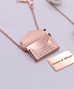 Custom Photo Engraved Handbag Necklace