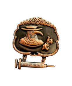 Men’s Brooch Plague Doctor Pin