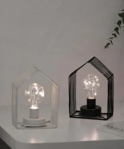 Nordic Style Creative Small House Lamp