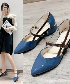 Pointed Toe Low Heel Sandals