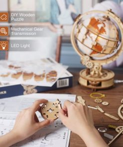 Luminous 3D Puzzle Globe