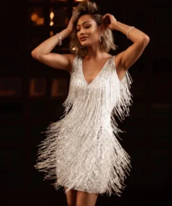 Sexy Elegant Party Tassels Dress
