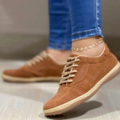 New Round Toe Flat Casual Shoes