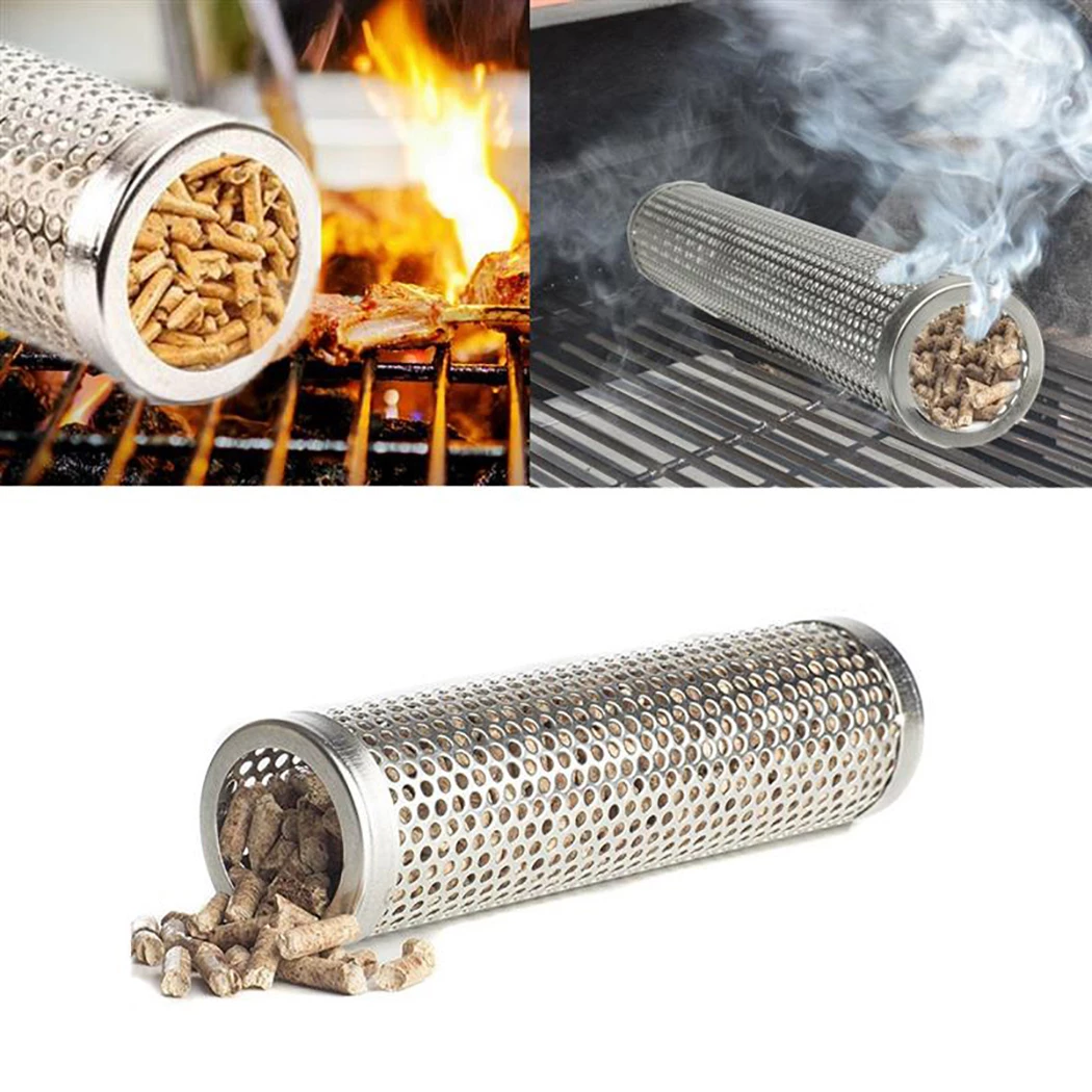 Stainless Steel Barbecue Smoke Tube
