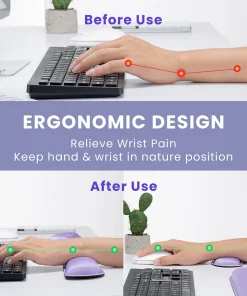 Keyboard Mouse Wrist Hand Rest Pad