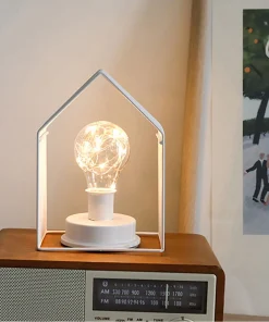Nordic Style Creative Small House Lamp