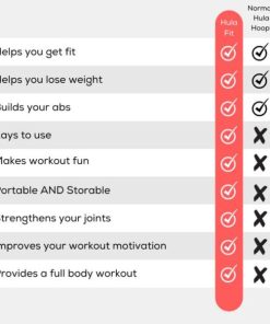 Adjustable Sport Smart Hula Hoops