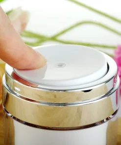 Cream Jar Vacuum Bottle