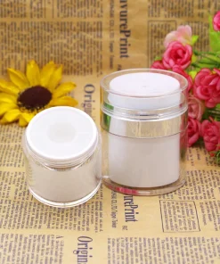 Cream Jar Vacuum Bottle