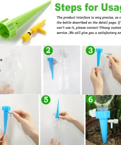 Watering System For Potted Plants