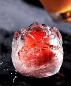 3D Rose Shape Ice Cube Mold