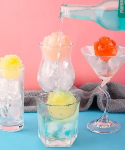 3D Rose Shape Ice Cube Mold