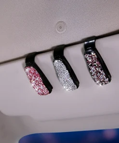 Car Visor Sunglasses Diamond Holder