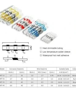 Waterproof Solder Wire Connectors