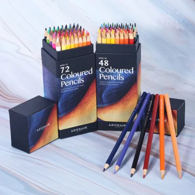 Portable Colored Pencils Set
