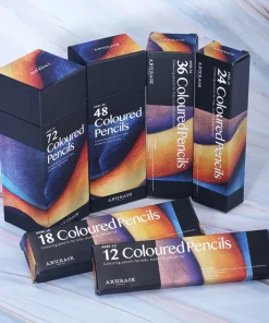 Portable Colored Pencils Set