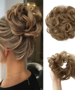 Messy Rose Bun