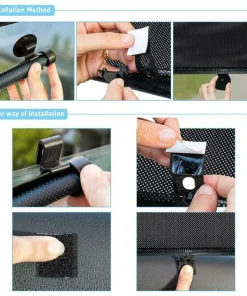 Retractable Window Roller Sunshade For Car