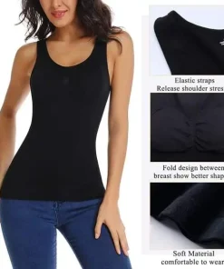 Slimming Tank Top With Built In Bra