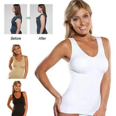 Slimming Tank Top With Built In Bra