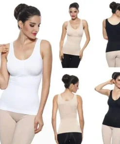 Slimming Tank Top With Built In Bra