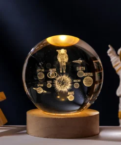Glowing Crystal Ball Night Light