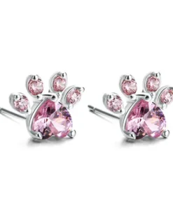 Cat Bear Dog Paw Ring for Women Jewelry Sets