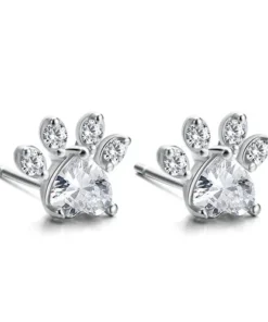 Cat Bear Dog Paw Ring for Women Jewelry Sets