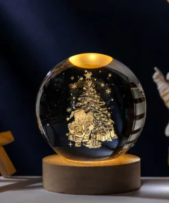Glowing Crystal Ball Night Light