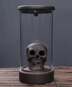 Backflow LED Skull Incense Burner