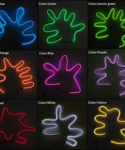 DIY Flexible Multi-Colored Neon Wire LED Lights