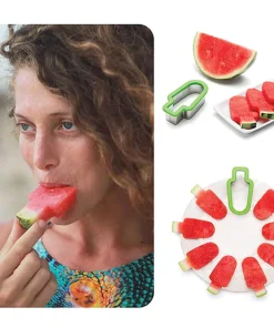 Popsicle Shape Mold Watermelon Slice Model
