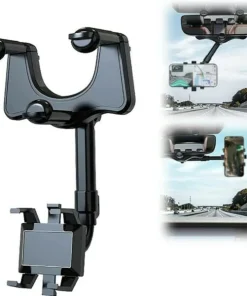 Rotatable and Retractable Car Phone Holder