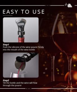 2 In 1 Red Wine Stopper