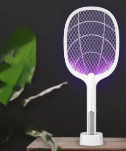 2-in-1 Electric Swatter & Night Mosquito Killing Lamp
