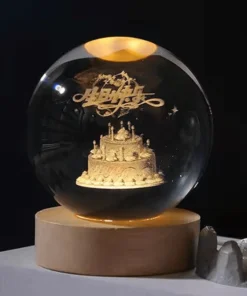 Glowing Crystal Ball Night Light