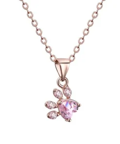 Cat Bear Dog Paw Ring for Women Jewelry Sets