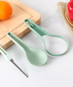 Foldable Three-piece Melon and Fruit Separator