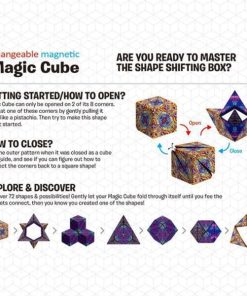 Changeable Magic Magnetic Cube