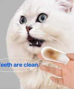 Pet Dental Cleaning Finger Wipes (50PCS)