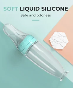 Silicone Squeeze Feeding Spoon