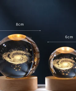Glowing Crystal Ball Night Light