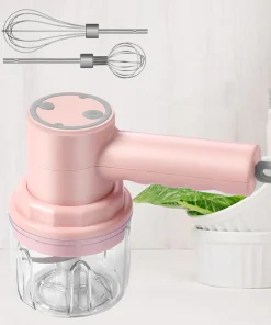 3 in 1 Food Chopper & Hand Mixer