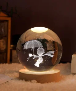 Glowing Crystal Ball Night Light