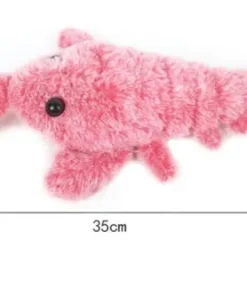 Electric Jumping Shrimp Cat Toy