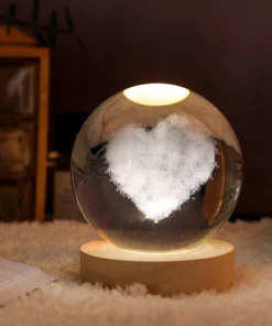 Glowing Crystal Ball Night Light