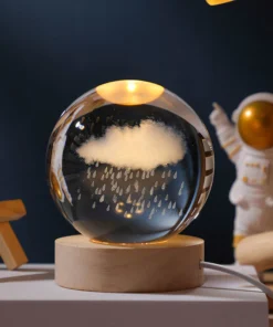 Glowing Crystal Ball Night Light