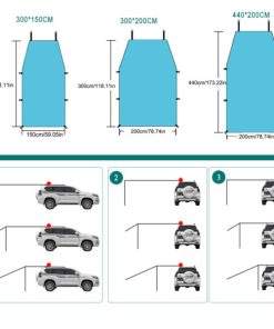 Extra Durable Camping Car Roof Tent