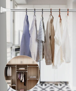Clothing Hanger Telescopic Rod