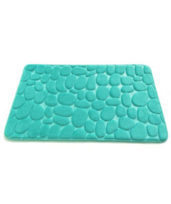 Cobblestone Embossed Bathroom Bath Mat